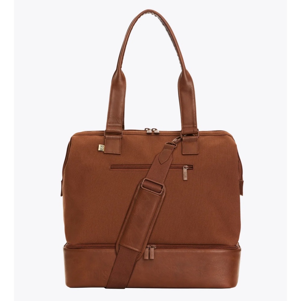 BEIS Mini Weekender Bag -Maple color